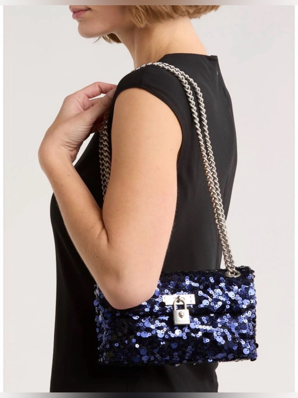 NWT Kurt Geiger Sequin Mini
Brixton Crossbody Bag - Picture 7 of 15